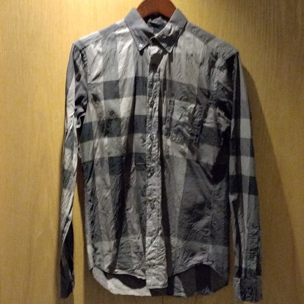 BURBERRY Long Sleeve Mega Check